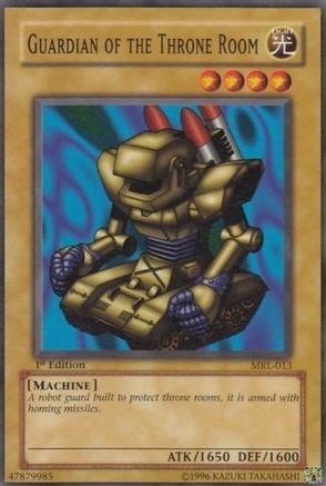 Guardian of the Throne Room (MRL-013) - Magic Ruler Unlimited - Premium Yugioh Single from Konami - Just $0.25! Shop now at Game Crave Tournament Store