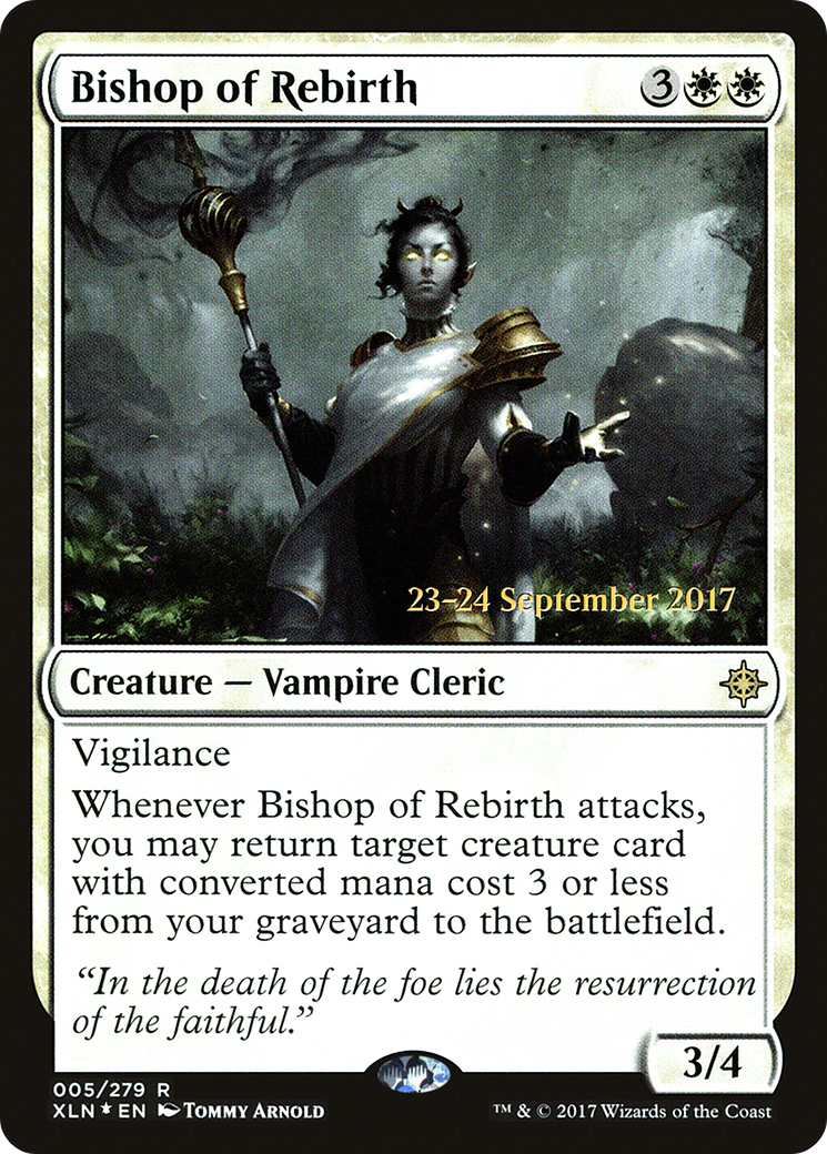 Bishop of Rebirth (PXLN-05S) - Ixalan Promos Foil - Premium MTG Single from Wizards of the Coast - Just $1.02! Shop now at Game Crave Tournament Store