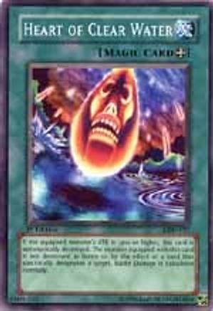 Heart of Clear Water (LOD-077) - Legacy of Darkness Unlimited - Premium Yugioh Single from Konami - Just $0.25! Shop now at Game Crave Tournament Store