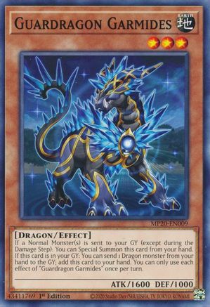 Guardragon Garmides (MP20-EN009) - 2020 Tin of Lost Memories 1st Edition - Premium Yugioh Single from Konami - Just $0.25! Shop now at Game Crave Tournament Store