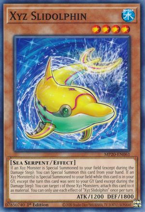 Xyz Slidolphin (MP20-EN061) - 2020 Tin of Lost Memories 1st Edition - Premium Yugioh Single from Konami - Just $0.25! Shop now at Game Crave Tournament Store