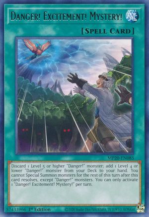 Danger! Excitement! Mystery! (MP20-EN085) - 2020 Tin of Lost Memories 1st Edition - Premium Yugioh Single from Konami - Just $0.25! Shop now at Game Crave Tournament Store