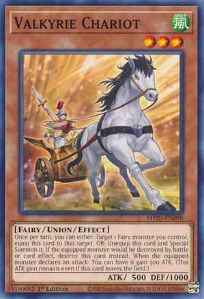 Valkyrie Chariot (MP20-EN090) - 2020 Tin of Lost Memories 1st Edition - Premium Yugioh Single from Konami - Just $0.25! Shop now at Game Crave Tournament Store