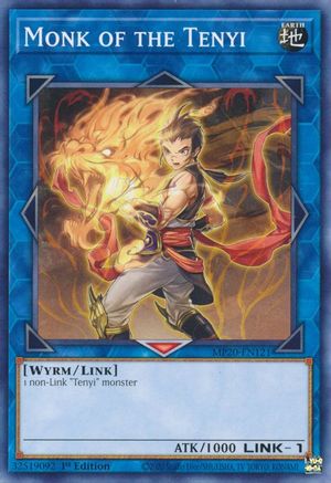 Monk of the Tenyi (MP20-EN121) - 2020 Tin of Lost Memories 1st Edition - Premium Yugioh Single from Konami - Just $0.42! Shop now at Game Crave Tournament Store