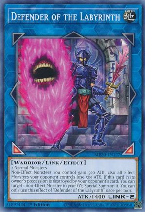 Defender of the Labyrinth (MP20-EN127) - 2020 Tin of Lost Memories 1st Edition - Premium Yugioh Single from Konami - Just $0.25! Shop now at Game Crave Tournament Store