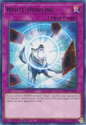 White Howling (MP20-EN143) - 2020 Tin of Lost Memories 1st Edition - Premium Yugioh Single from Konami - Just $0.25! Shop now at Game Crave Tournament Store