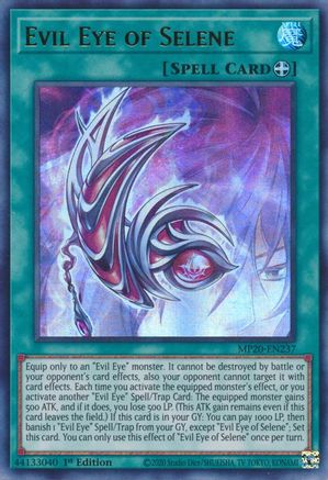 Evil Eye of Selene (MP20-EN237) - 2020 Tin of Lost Memories 1st Edition - Premium Yugioh Single from Konami - Just $0.25! Shop now at Game Crave Tournament Store