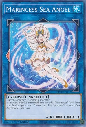 Marincess Sea Angel (MP20-EN172) - 2020 Tin of Lost Memories 1st Edition - Premium Yugioh Single from Konami - Just $0.25! Shop now at Game Crave Tournament Store