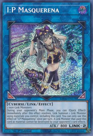 I:P Masquerena (MP20-EN178) - 2020 Tin of Lost Memories 1st Edition - Premium Yugioh Single from Konami - Just $2.46! Shop now at Game Crave Tournament Store