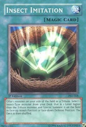 Insect Imitation (PSV-068) - Pharaoh's Servant 1st Edition - Premium Yugioh Single from Konami - Just $0.25! Shop now at Game Crave Tournament Store