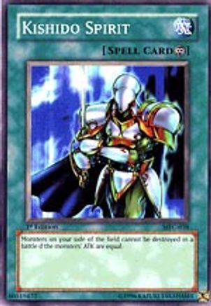 Kishido Spirit (MFC-038) - Magician's Force 1st Edition - Premium Yugioh Single from Konami - Just $0.82! Shop now at Game Crave Tournament Store
