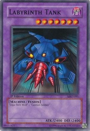 Labyrinth Tank (MRD-091) - Metal Raiders Unlimited - Premium Yugioh Single from Konami - Just $0.26! Shop now at Game Crave Tournament Store