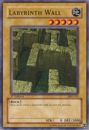 Labyrinth Wall (MRL-055) - Magic Ruler Unlimited - Premium Yugioh Single from Konami - Just $0.25! Shop now at Game Crave Tournament Store