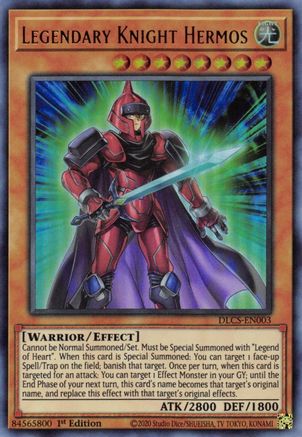 Legendary Knight Hermos (DLCS-EN003) - Dragons of Legend: The Complete Series 1st Edition - Premium Yugioh Single from Konami - Just $0.31! Shop now at Game Crave Tournament Store