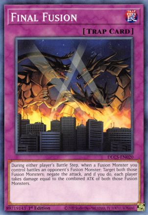 Final Fusion (DLCS-EN020) - Dragons of Legend: The Complete Series 1st Edition - Premium Yugioh Single from Konami - Just $0.25! Shop now at Game Crave Tournament Store