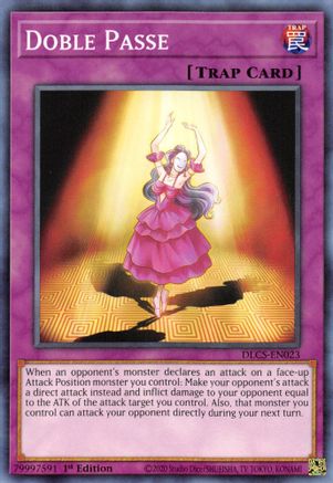 Doble Passe (DLCS-EN023) - Dragons of Legend: The Complete Series 1st Edition - Premium Yugioh Single from Konami - Just $0.25! Shop now at Game Crave Tournament Store