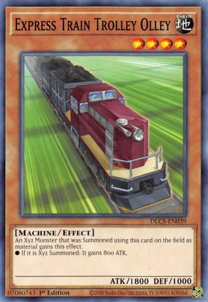 Express Train Trolley Olley (DLCS-EN039) - Dragons of Legend: The Complete Series 1st Edition - Premium Yugioh Single from Konami - Just $0.27! Shop now at Game Crave Tournament Store