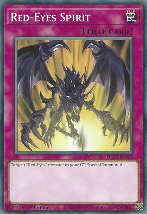 Red-Eyes Spirit (DLCS-EN071) - Dragons of Legend: The Complete Series 1st Edition - Premium Yugioh Single from Konami - Just $0.72! Shop now at Game Crave Tournament Store