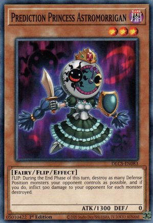 Prediction Princess Astromorrigan (DLCS-EN083) - Dragons of Legend: The Complete Series 1st Edition - Premium Yugioh Single from Konami - Just $0.25! Shop now at Game Crave Tournament Store