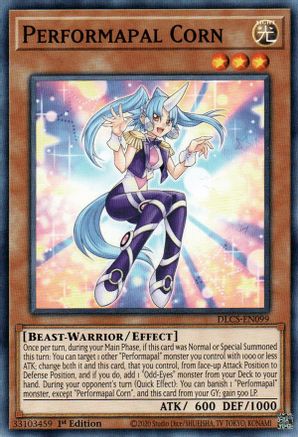Performapal Corn (DLCS-EN099) - Dragons of Legend: The Complete Series 1st Edition - Premium Yugioh Single from Konami - Just $0.25! Shop now at Game Crave Tournament Store