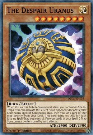 The Despair Uranus (DLCS-EN105) - Dragons of Legend: The Complete Series 1st Edition - Premium Yugioh Single from Konami - Just $0.25! Shop now at Game Crave Tournament Store