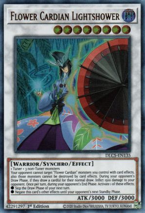 Flower Cardian Lightshower (DLCS-EN135) - Dragons of Legend: The Complete Series 1st Edition - Premium Yugioh Single from Konami - Just $1.38! Shop now at Game Crave Tournament Store