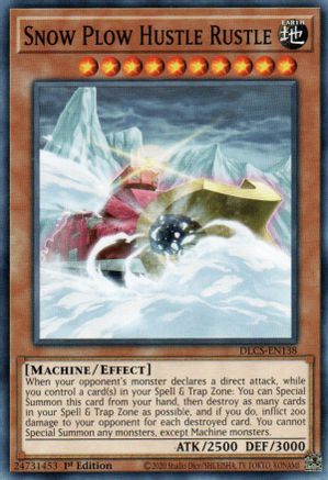 Snow Plow Hustle Rustle (DLCS-EN138) - Dragons of Legend: The Complete Series 1st Edition - Premium Yugioh Single from Konami - Just $0.08! Shop now at Game Crave Tournament Store
