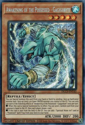 Awakening of the Possessed - Gagigobyte (DLCS-EN143) - Dragons of Legend: The Complete Series Limited - Premium Yugioh Single from Konami - Just $0.35! Shop now at Game Crave Tournament Store