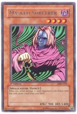 Masked Sorcerer (MRD-019) - Metal Raiders Unlimited - Premium Yugioh Single from Konami - Just $0.30! Shop now at Game Crave Tournament Store