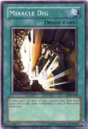 Miracle Dig (LON-100) - Labyrinth of Nightmare 1st Edition - Premium Yugioh Single from Konami - Just $0.25! Shop now at Game Crave Tournament Store