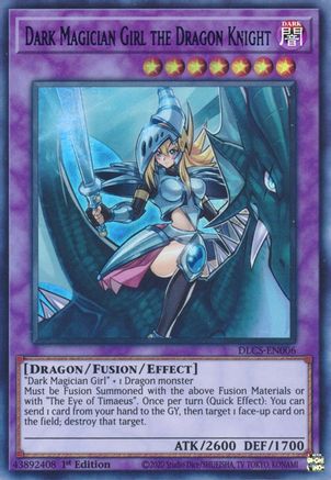 Dark Magician Girl the Dragon Knight (Green) (DLCS-EN006) - Dragons of Legend: The Complete Series 1st Edition - Premium Yugioh Single from Konami - Just $1.52! Shop now at Game Crave Tournament Store