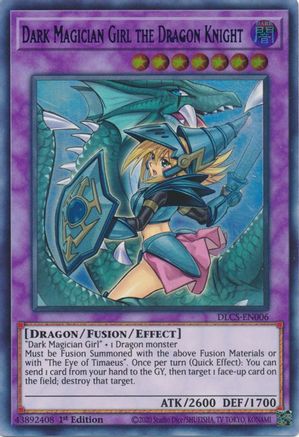 Dark Magician Girl the Dragon Knight (Alternate Art) (Blue) (DLCS-EN006) - Dragons of Legend: The Complete Series 1st Edition - Premium Yugioh Single from Konami - Just $5.56! Shop now at Game Crave Tournament Store