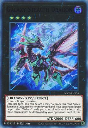 Galaxy Stealth Dragon (Purple) (DLCS-EN126) - Dragons of Legend: The Complete Series 1st Edition - Premium Yugioh Single from Konami - Just $0.37! Shop now at Game Crave Tournament Store