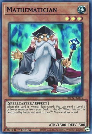 Mathematician (Blue) (DLCS-EN025) - Dragons of Legend: The Complete Series 1st Edition - Premium Yugioh Single from Konami - Just $0.34! Shop now at Game Crave Tournament Store