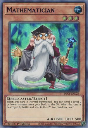 draw 1 card yugioh Game Crave Tournament Store - Mathematician (Purple) (DLCS-EN025)