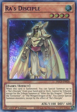 Ra's Disciple (Purple) (DLCS-EN026) - Dragons of Legend: The Complete Series 1st Edition - Premium Yugioh Single from Konami - Just $0.31! Shop now at Game Crave Tournament Store