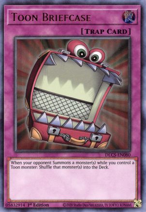 Toon Briefcase (Purple) (DLCS-EN080) - Dragons of Legend: The Complete Series 1st Edition - Premium Yugioh Single from Konami - Just $0.48! Shop now at Game Crave Tournament Store
