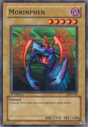 Morinphen (MRD-043) - Metal Raiders Unlimited - Premium Yugioh Single from Konami - Just $0.08! Shop now at Game Crave Tournament Store