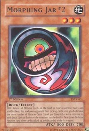 Morphing Jar #2 (PSV-040) - Pharaoh's Servant 1st Edition - Premium Yugioh Single from Konami - Just $0.76! Shop now at Game Crave Tournament Store