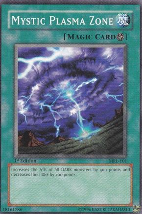 Mystic Plasma Zone (MRL-101) - Magic Ruler 1st Edition - Premium Yugioh Single from Konami - Just $2.35! Shop now at Game Crave Tournament Store