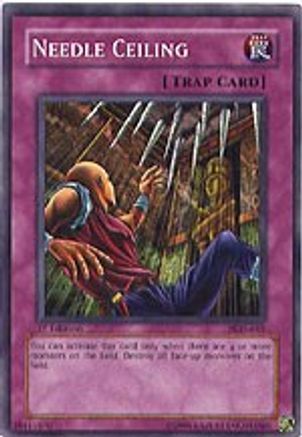 Needle Ceiling (PGD-045) - Pharaonic Guardian Unlimited - Premium Yugioh Single from Konami - Just $0.52! Shop now at Game Crave Tournament Store