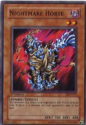 Nightmare Horse (PGD-077) - Pharaonic Guardian Unlimited - Premium Yugioh Single from Konami - Just $0.88! Shop now at Game Crave Tournament Store