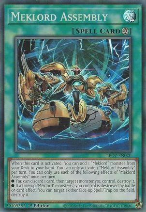 Meklord Assembly (LED7-EN020) - Legendary Duelists: Rage of Ra 1st Edition - Premium Yugioh Single from Konami - Just $0.25! Shop now at Game Crave Tournament Store