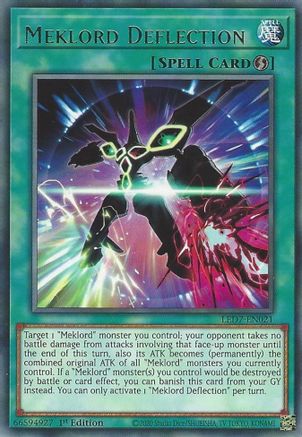 Meklord Deflection (LED7-EN021) - Legendary Duelists: Rage of Ra 1st Edition - Premium Yugioh Single from Konami - Just $0.25! Shop now at Game Crave Tournament Store