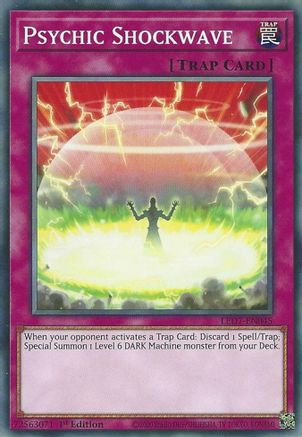 Psychic Shockwave (LED7-EN045) - Legendary Duelists: Rage of Ra Unlimited - Premium Yugioh Single from Konami - Just $0.25! Shop now at Game Crave Tournament Store