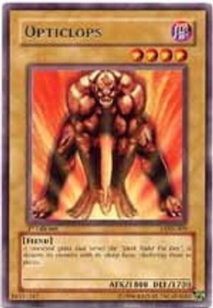 Opticlops (LOD-009) - Legacy of Darkness 1st Edition - Premium Yugioh Single from Konami - Just $0.25! Shop now at Game Crave Tournament Store