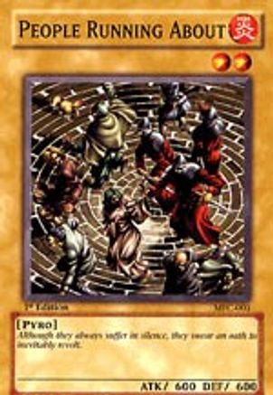 People Running About (MFC-001) - Magician's Force Unlimited - Premium Yugioh Single from Konami - Just $0.08! Shop now at Game Crave Tournament Store