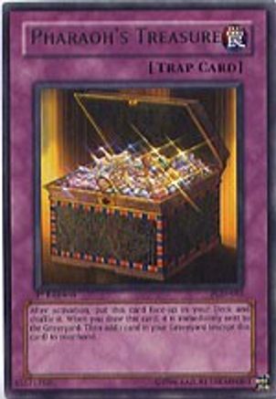 Pharaoh's Treasure (PGD-052) - Pharaonic Guardian 1st Edition - Premium Yugioh Single from Konami - Just $0.53! Shop now at Game Crave Tournament Store