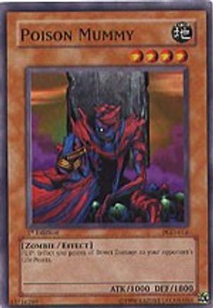 Poison Mummy (PGD-016) - Pharaonic Guardian Unlimited - Premium Yugioh Single from Konami - Just $0.26! Shop now at Game Crave Tournament Store