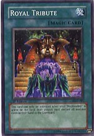 Royal Tribute (PGD-091) - Pharaonic Guardian Unlimited - Premium Yugioh Single from Konami - Just $0.88! Shop now at Game Crave Tournament Store
